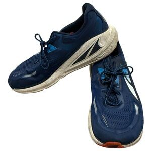 Altra Men's Paradigm 6 Navy Light Blue Estate Blue Lace Up Sneakers. 11.